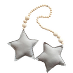 Ornement mural étoiles et perles